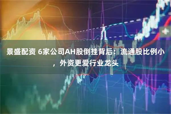 景盛配资 6家公司AH股倒挂背后：流通股比例小，外资更爱行业龙头